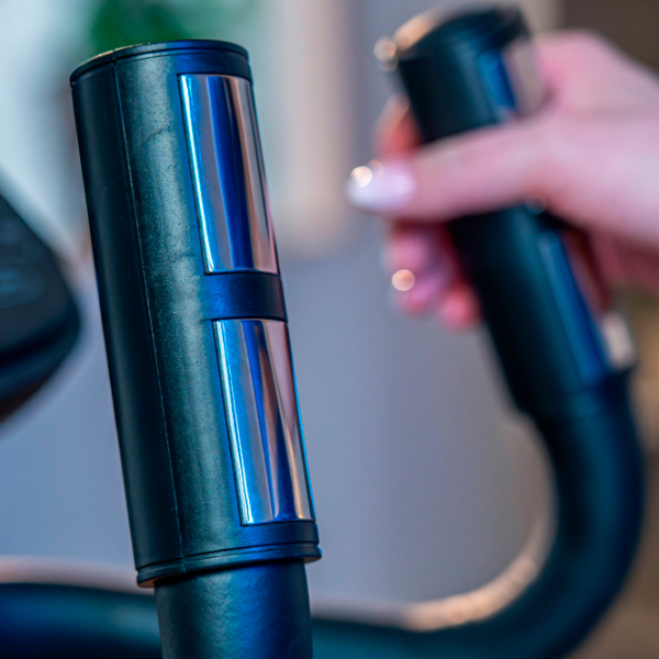Bicicletă eliptică Thunder Blaze Black Blue 130 kg photo 10
