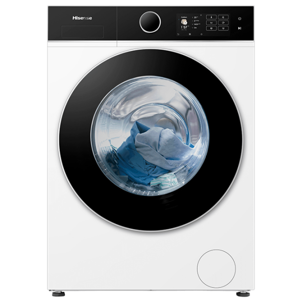 Mașină de spălat Hisense WD5I8043BWF White 8 kg, 1400 rpm, A photo 2