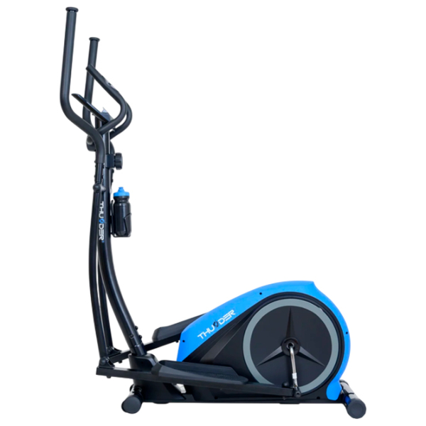 Bicicletă eliptică Thunder Atrox Black Blue 110 kg photo 2