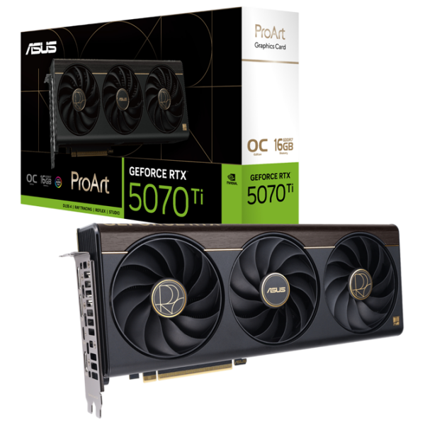 Placă video Asus GeForce RTX 5070 Ti ProArt OC Edition 16 GB PCI Express x16 5.0 photo 8