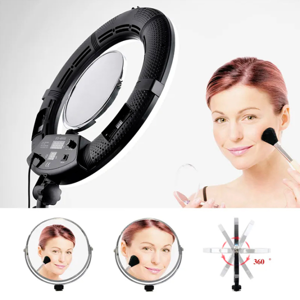 Trepied cu lampă Yidoblo FD-480II 457 mm Black  photo 5