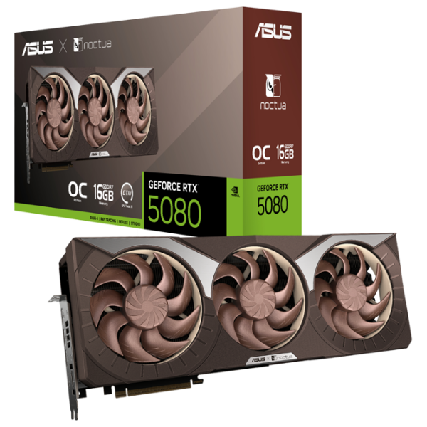 Видеокарта Asus GeForce RTX 5080 Noctua OC Edition 16 ГБ PCI Express x16 5.0 photo 9