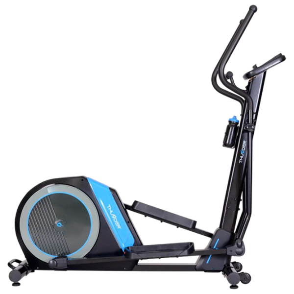 Bicicletă eliptică Thunder Grow Black Blue 130 kg photo 2