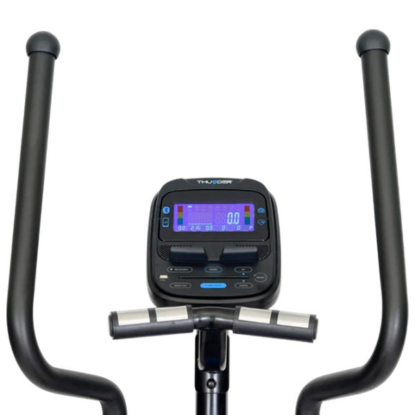 Bicicletă eliptică Thunder Grow Black Blue 130 kg photo 7