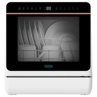 Посудомоечная машина Ozon TDJR09A Белый 3 комплекта, 