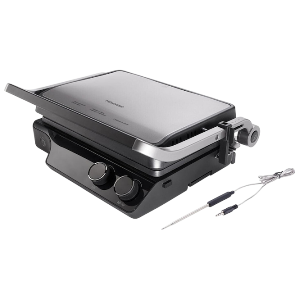 Grill electric Hisense HCG2000XXL Inox 2000 W, Contact, Barbecue, 240 °С photo 3