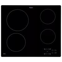 Plită încorporabilă electrică Whirlpool AKT 8090 NE Black Vitroceramică, 6200 W, Electric