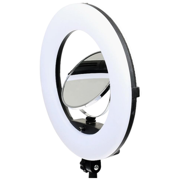 Lampă circulară Yidoblo FD-480II + 2 Battery 457 mm Black  photo 2