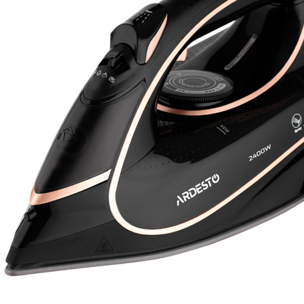 Fier de călcat Ardesto IR-B2235 Black 2400 W, 32 g/min, 0.45 l, Ceramică photo 5