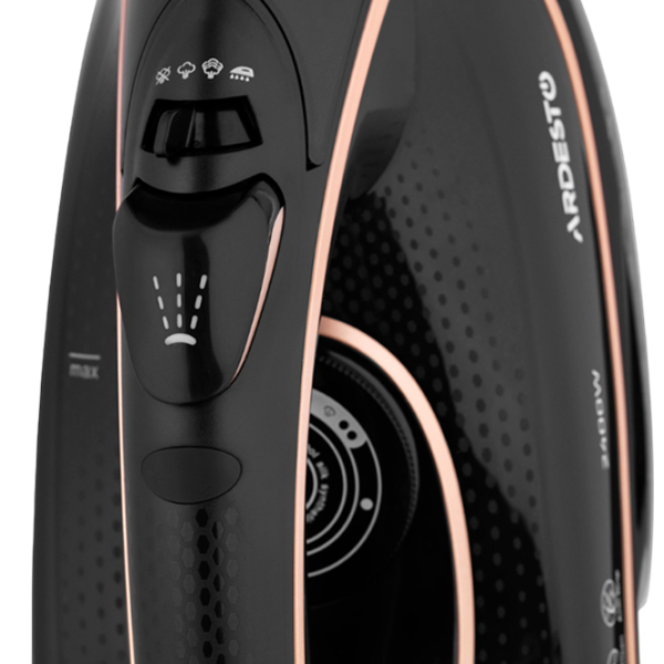 Fier de călcat Ardesto IR-B2235 Black 2400 W, 32 g/min, 0.45 l, Ceramică photo 7