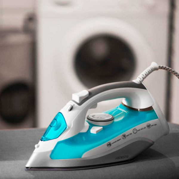 Fier de călcat Ardesto IR-C2228-TQ White 2200 W, 35 g/min, 0.28 l, Ceramică photo 10