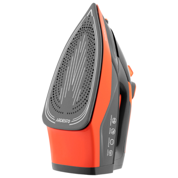 Fier de călcat Ardesto IR-C2233-GR Black 2200 W, 30 g/min, 0.34 l, Ceramică photo 2