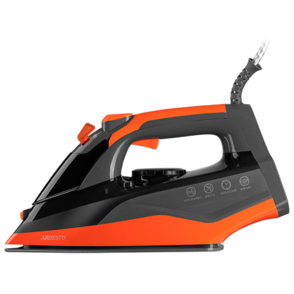 Fier de călcat Ardesto IR-C2233-GR Black 2200 W, 30 g/min, 0.34 l, Ceramică photo 4