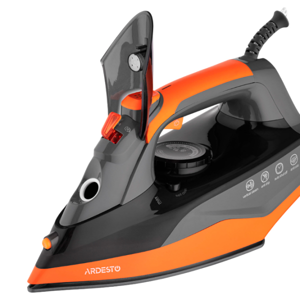 Fier de călcat Ardesto IR-C2233-GR Black 2200 W, 30 g/min, 0.34 l, Ceramică photo 5