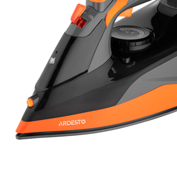 Fier de călcat Ardesto IR-C2233-GR Black 2200 W, 30 g/min, 0.34 l, Ceramică photo 6