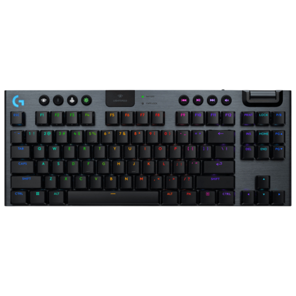 Tastatură Logitech G915 X TLK Black Gaming, Fără fir photo 6