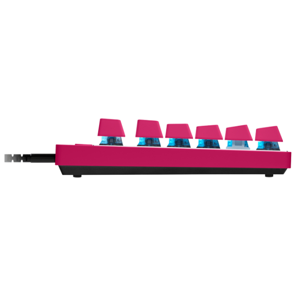 Tastatură Logitech G PRO X TKL Rapid Magenta Gaming, Cu fir photo 3