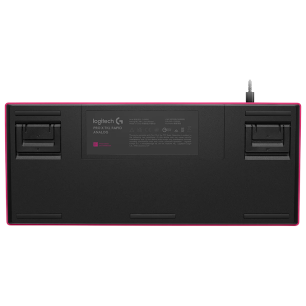 Tastatură Logitech G PRO X TKL Rapid Magenta Gaming, Cu fir photo 5