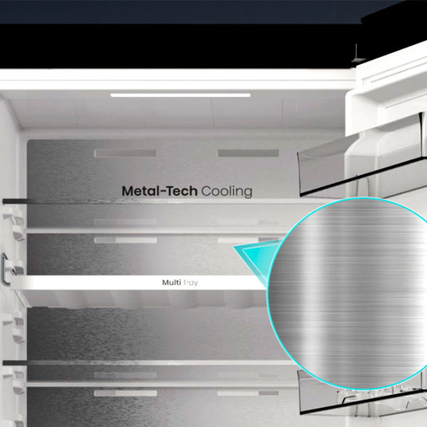 Frigider Hisense RB5P410SACC Inox 283l / No Frost, 130l / No Frost, C photo 9