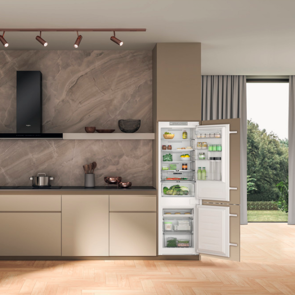 Frigider încorporabil Whirlpool WHC18 T322 White 182l / No Frost, 68l / No Frost, E photo 5