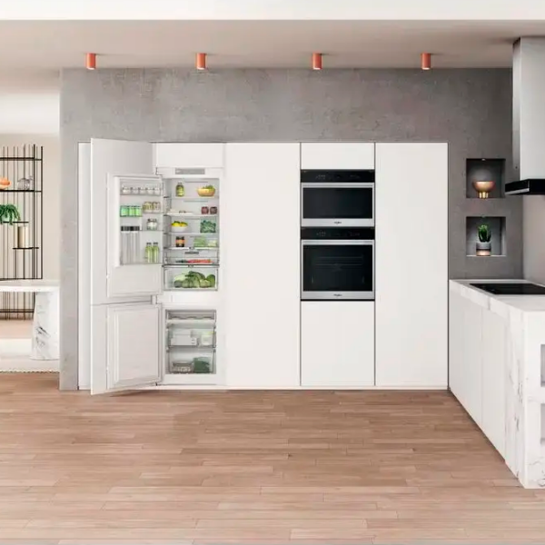 Frigider încorporabil Whirlpool WHC18 T322 White 182l / No Frost, 68l / No Frost, E photo 8