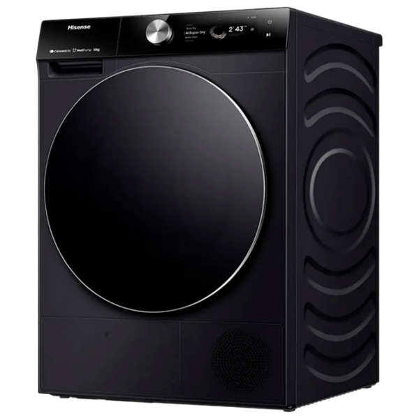 Mașină de uscat rufe Hisense DH7S107BB Black 10 kg, A+++ photo 4