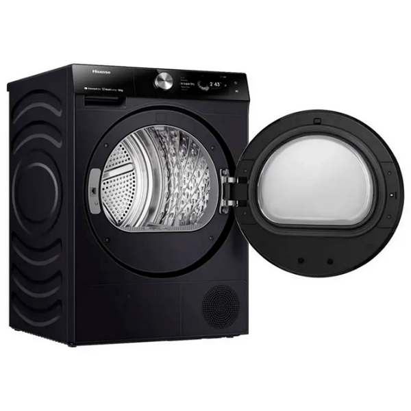 Mașină de uscat rufe Hisense DH7S107BB Black 10 kg, A+++ photo 8