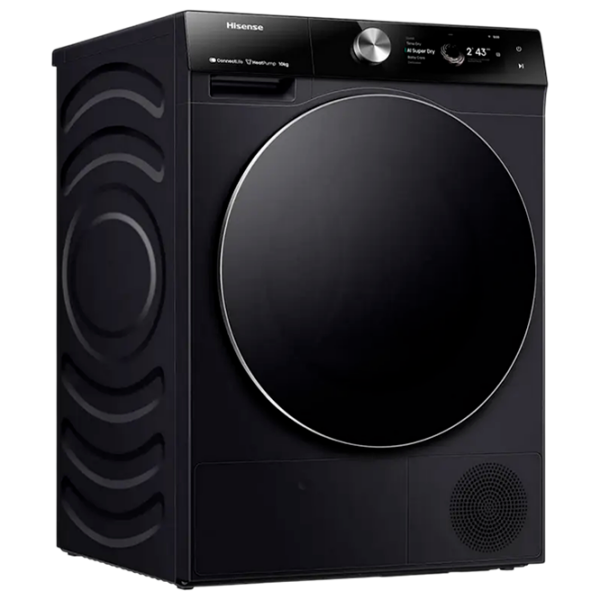 Mașină de uscat rufe Hisense DH7S107BB Black 10 kg, A+++ photo 9
