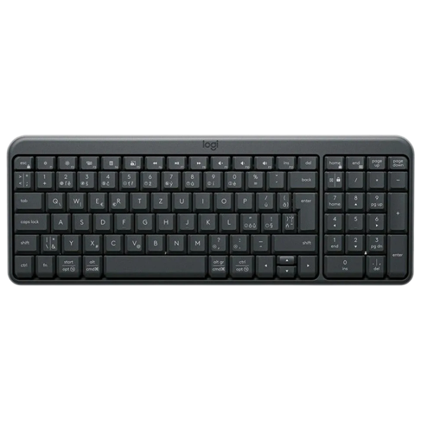 Tastatură Logitech K250 Black Home and Office, Fără fir photo 1