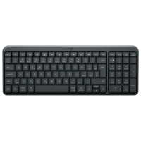Клавиатура Logitech K250 Черный Для дома и офиса, Беспроводные
