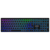 Tastatură Canyon HKB-W11 Black Gaming, Fără fir