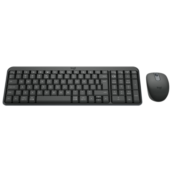 Клавиатура и Мышь Logitech MK250 Черный Для дома и офиса, Беспроводные photo 2