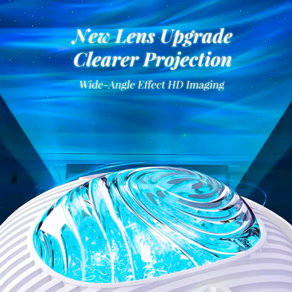 Proiector de stele XO Projection Lamp Northern Lights YH12 White Universal, 3+ photo 6