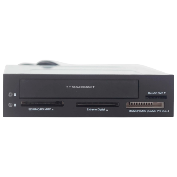 Cititor de carduri Gembird FDI2-ALLIN1-03 Gray USB 3.0 photo 2