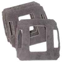 Set de accesorii Hutt Cleaning Pad Gray Microfibră
