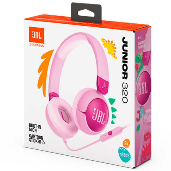 Căști JBL Jr320 Pink Cu fir / Personal / On the ear photo 7