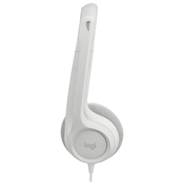 Căști Logitech H390 White Cu fir / Personal / On the ear photo 4