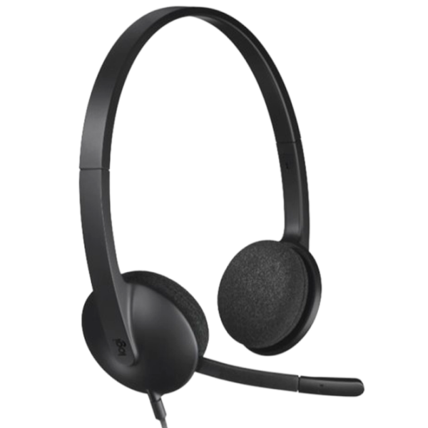 Căști Logitech H340 Black Cu fir / Personal / On the ear photo 1