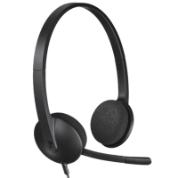 Căști Logitech H340 Black Cu fir / Personal / On the ear