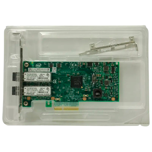 Adaptor de rețea Intel I350-F2 Green  photo 3