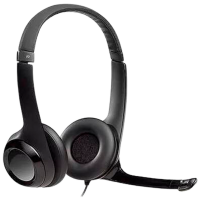 Căști Logitech H390 Black Cu fir / Personal / On the ear