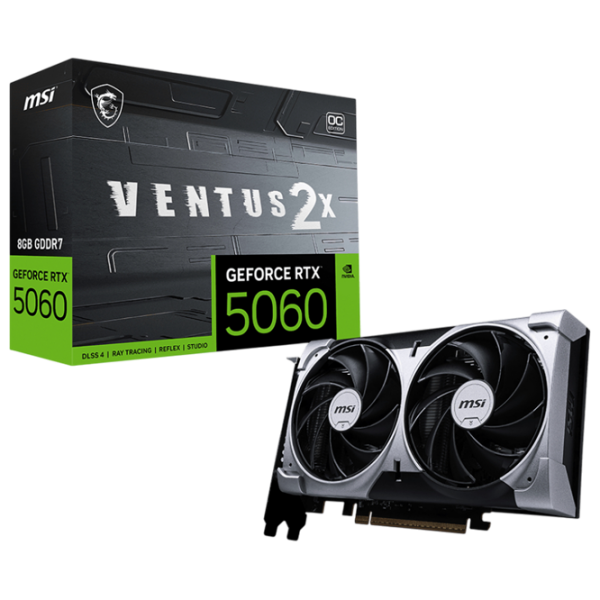 Видеокарта MSI GeForce RTX 5060 VENTUS 2X OC 8 ГБ PCI Express x16 5.0 photo 5