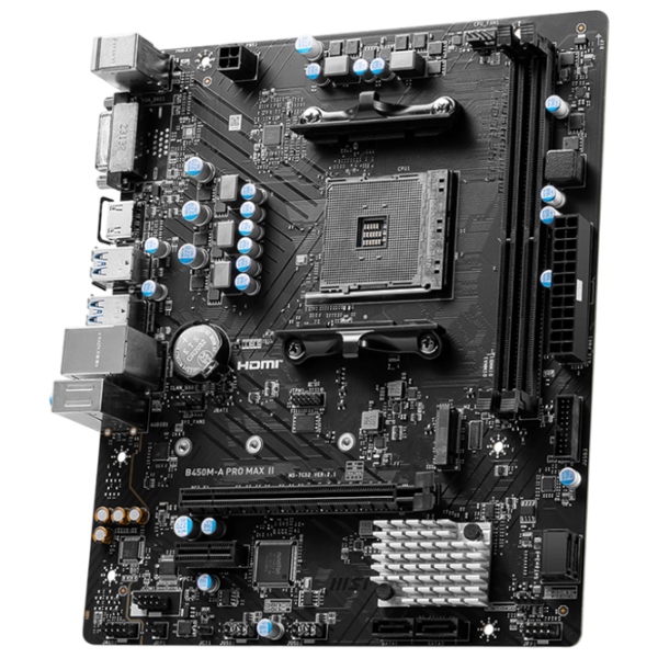 Материнская плата MSI B450M-A PRO MAX II mATX  photo 5