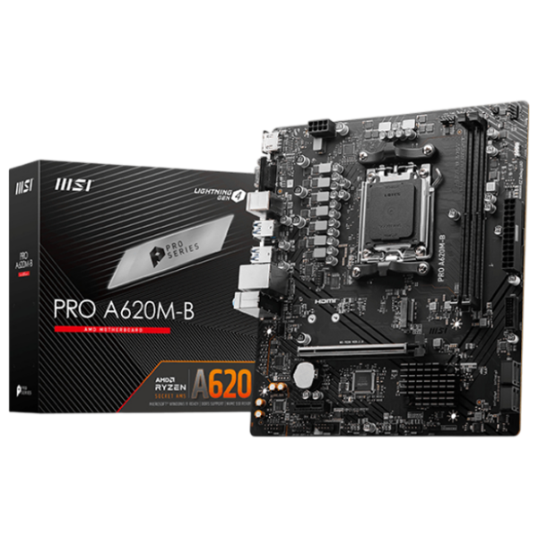 Материнская плата MSI PRO A620M-B mATX  photo 5