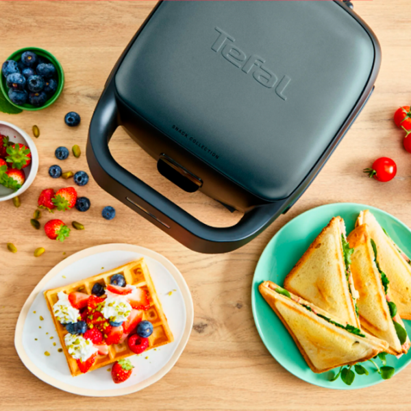Multimaker Tefal SW862BF0 Black 700 W, Cantitatea de sandwich-uri:  photo 3
