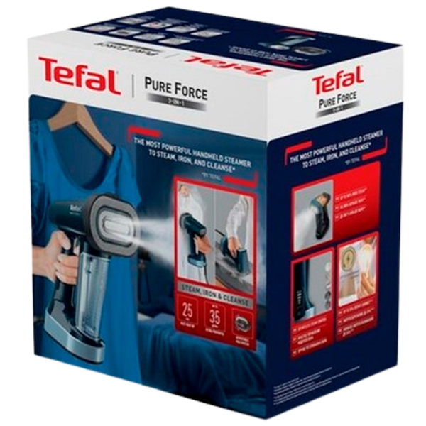 Vaporizator de călcat vertical Tefal DT8755E0 Blue 1800 W, 90 g/min, 0.18 l photo 2