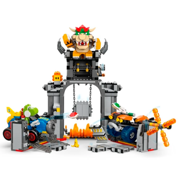 Constructor LEGO Mario Kart - Bowsers Castle Gray Numărul de piese 1068, 9+ photo 3