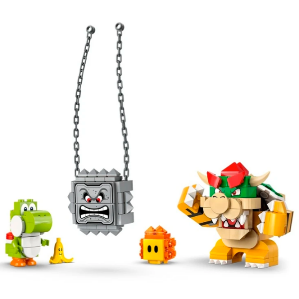 Constructor LEGO Mario Kart - Bowsers Castle Gray Numărul de piese 1068, 9+ photo 4