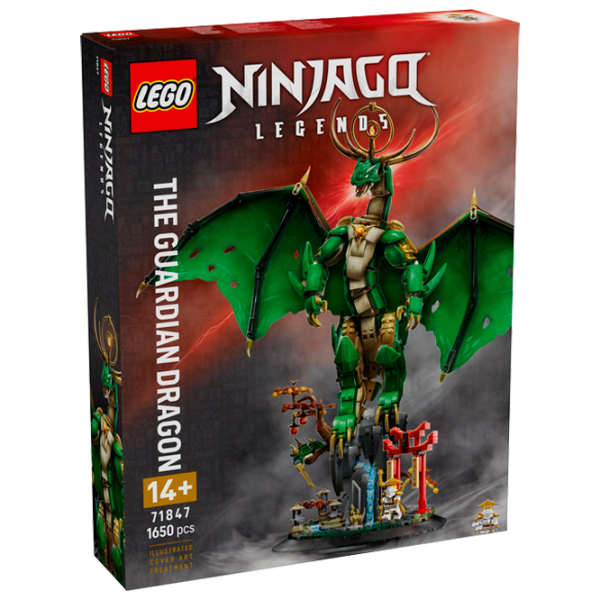 Constructor LEGO The Guardian Dragon Green Numărul de piese 1650, 14+ photo 1