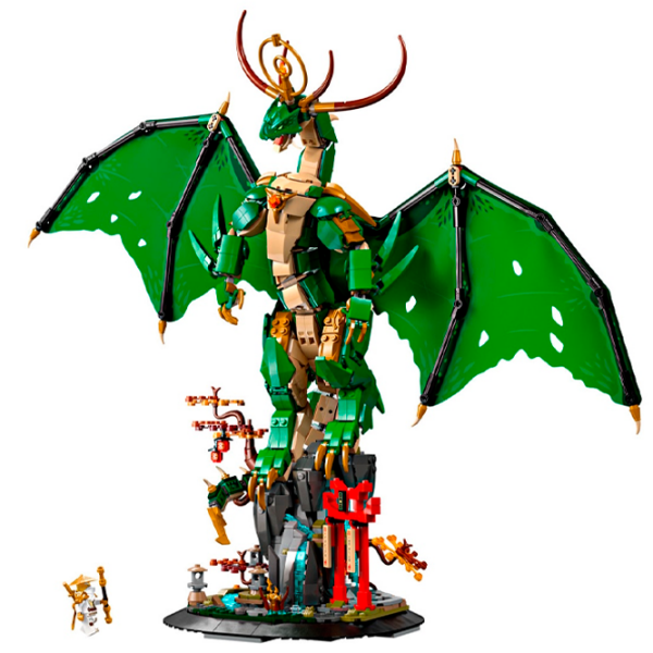 Constructor LEGO The Guardian Dragon Green Numărul de piese 1650, 14+ photo 2